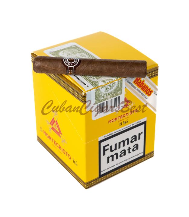 Best Cigar on top Montecristo No. 5 (5x5)
