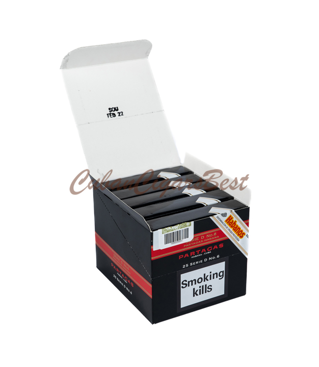 Best Open box Partagas Serie D 6
