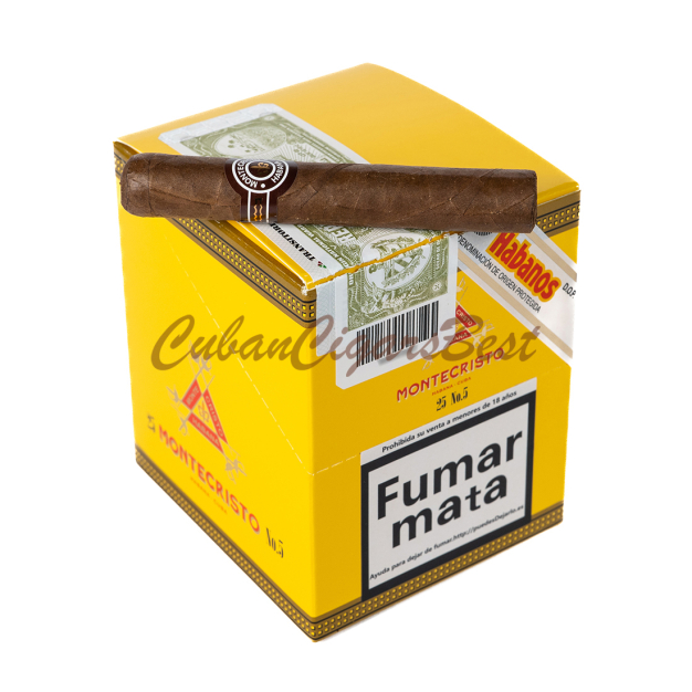 Best Cigar on top Montecristo No. 5 (5x5)

