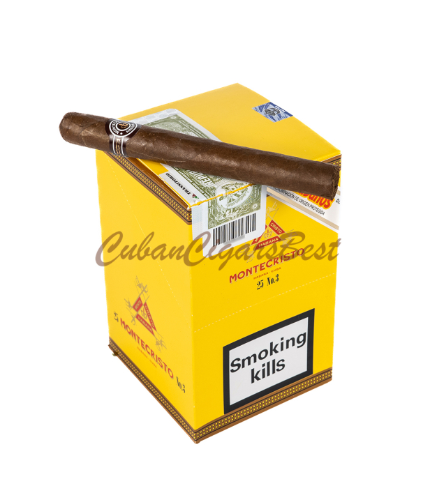 Best Cigar on top Montecristo No. 3 (5x5)
