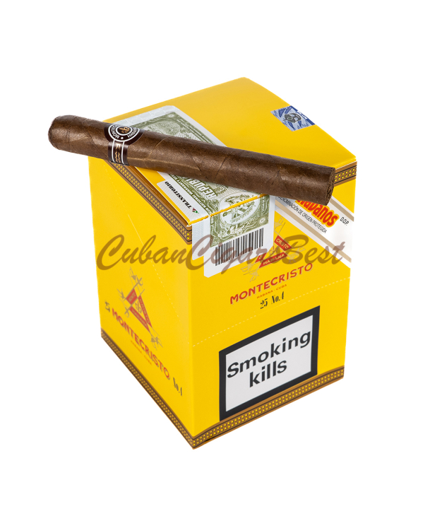 Best Cigar on top Montecristo No. 4 (5x5)
